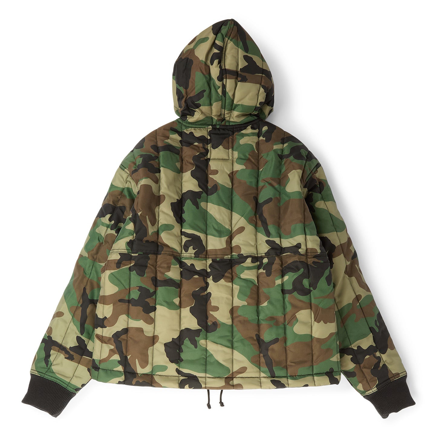 Stussy Work Jacket Quilted Nylon (Woodland camo)
