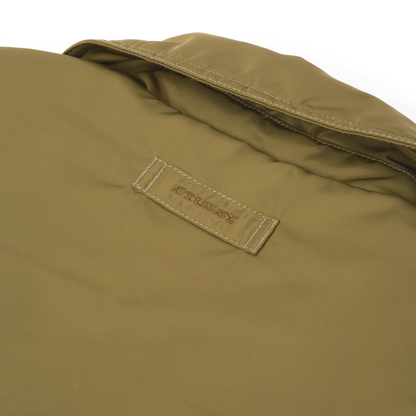 Stussy Pile Lined Zip Jacket (Olive)