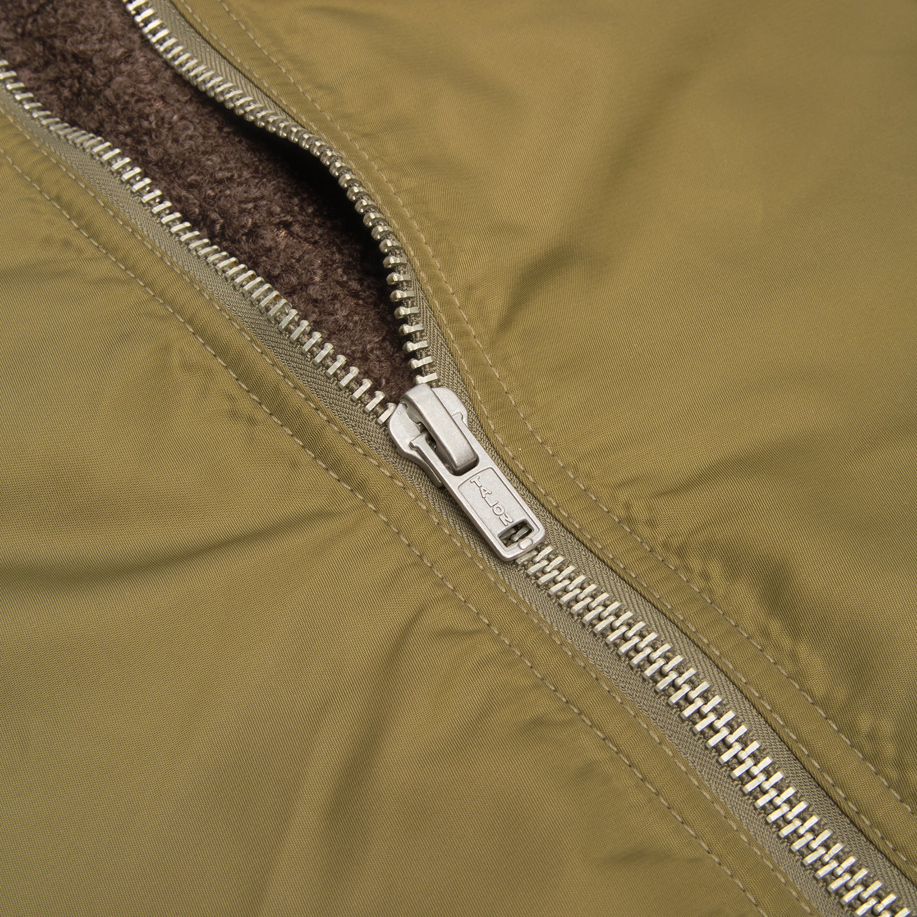 Stussy Pile Lined Zip Jacket (Olive) – CNCPTS