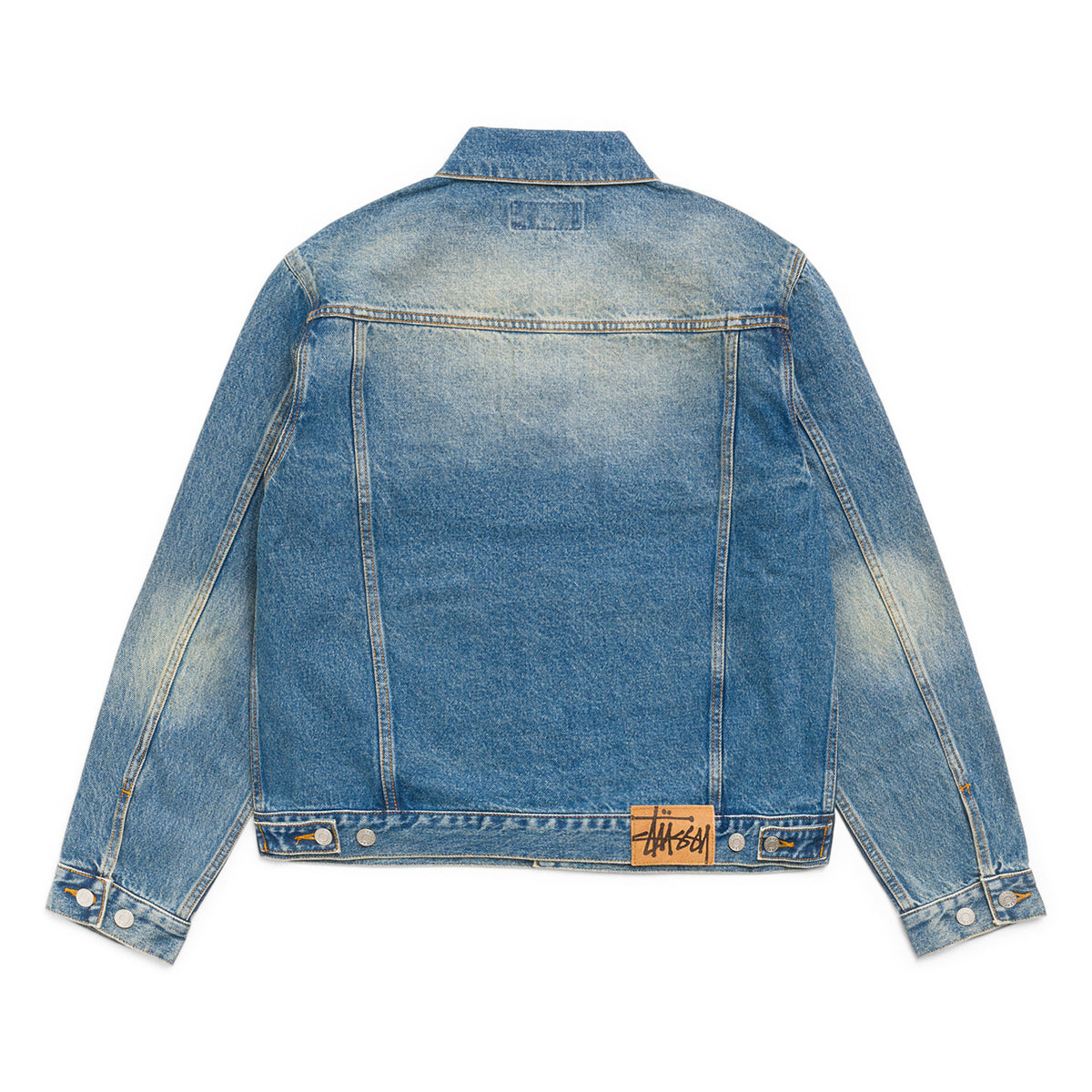 Stussy Trucker Denim (Dark Wash Indigo)