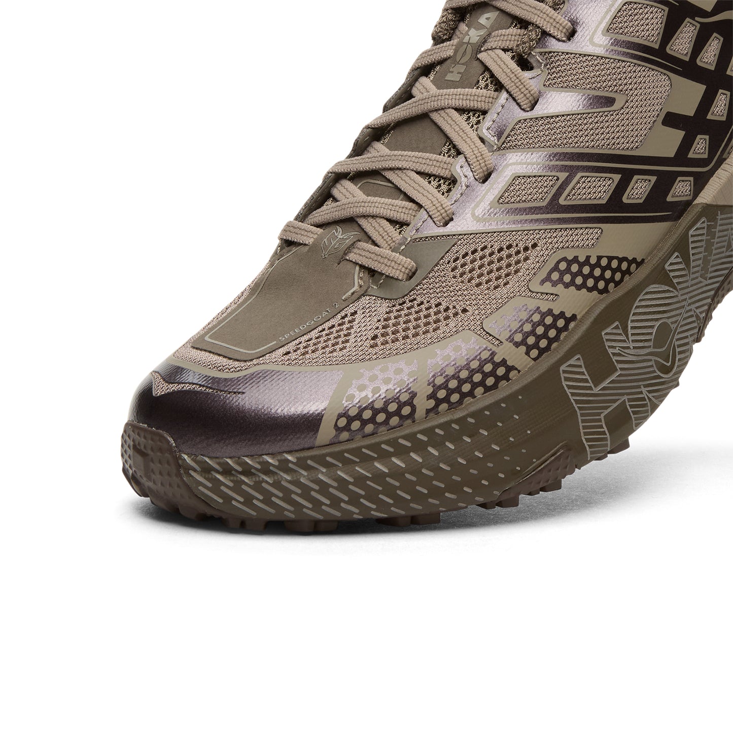 HOKA U Speedgoat 2 (Pebble Grey / Cliff Grey)