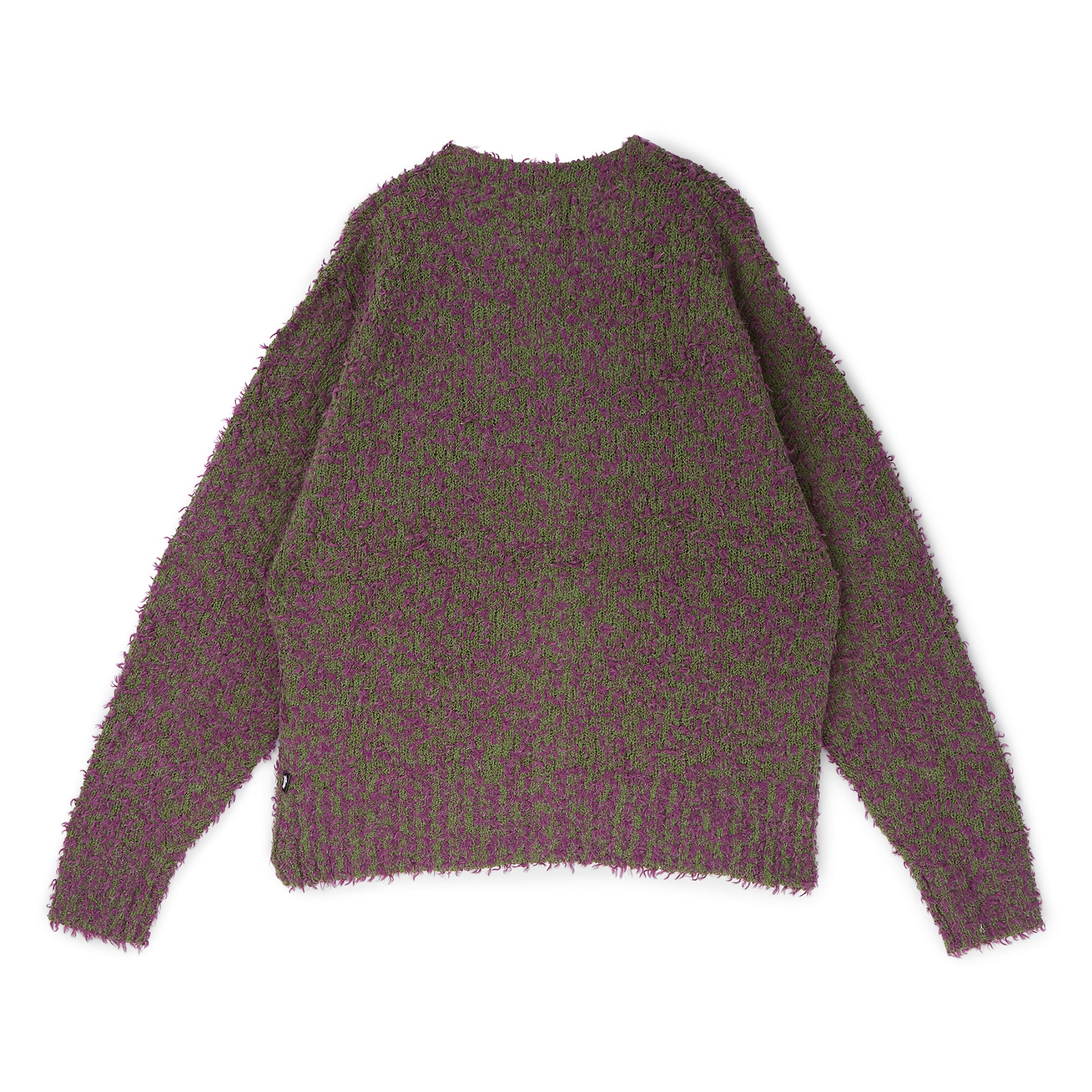 Stussy Textured Cardigan (Purple/Green) – CNCPTS