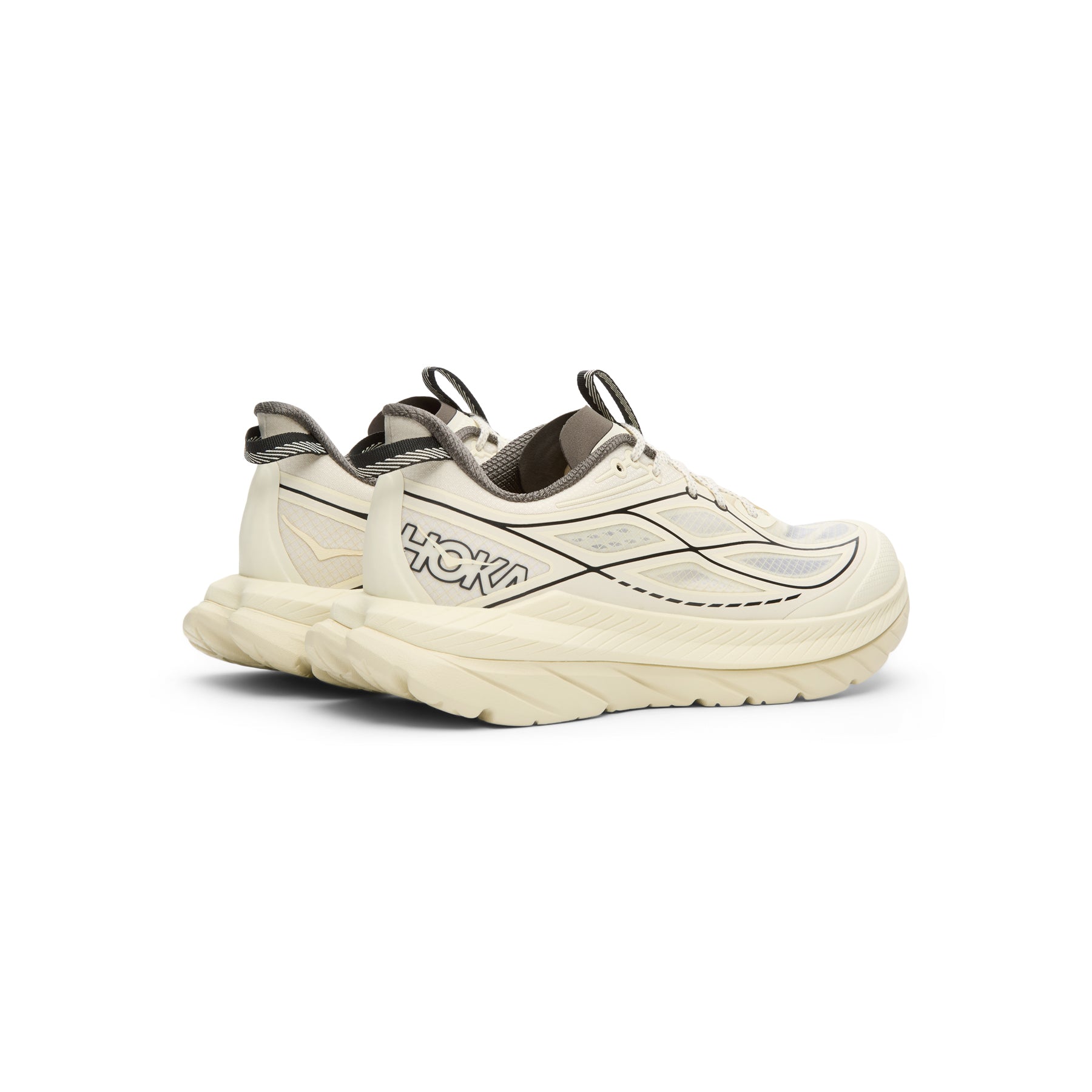 HOKA M Mach Remastered (Eggshell / Asphalt Grey)