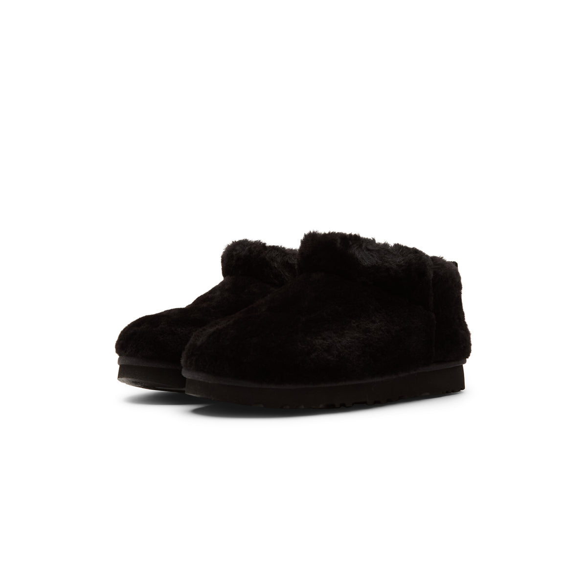 UGG WMNS Classic Ultra Mini Fluffed (Black)
