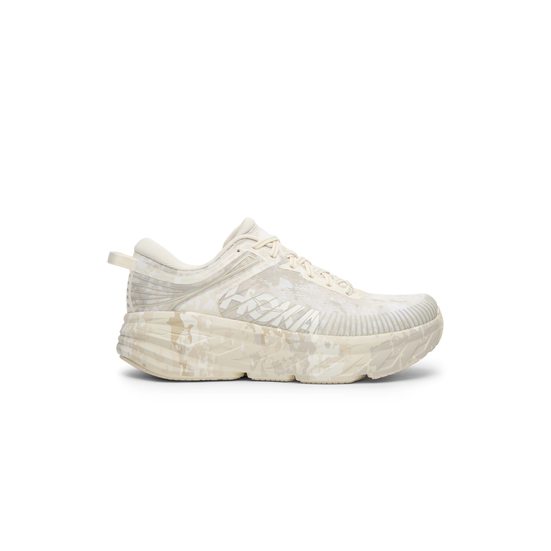 HOKA Bondi 7 Beams (Turtledove/Tidal Foam)