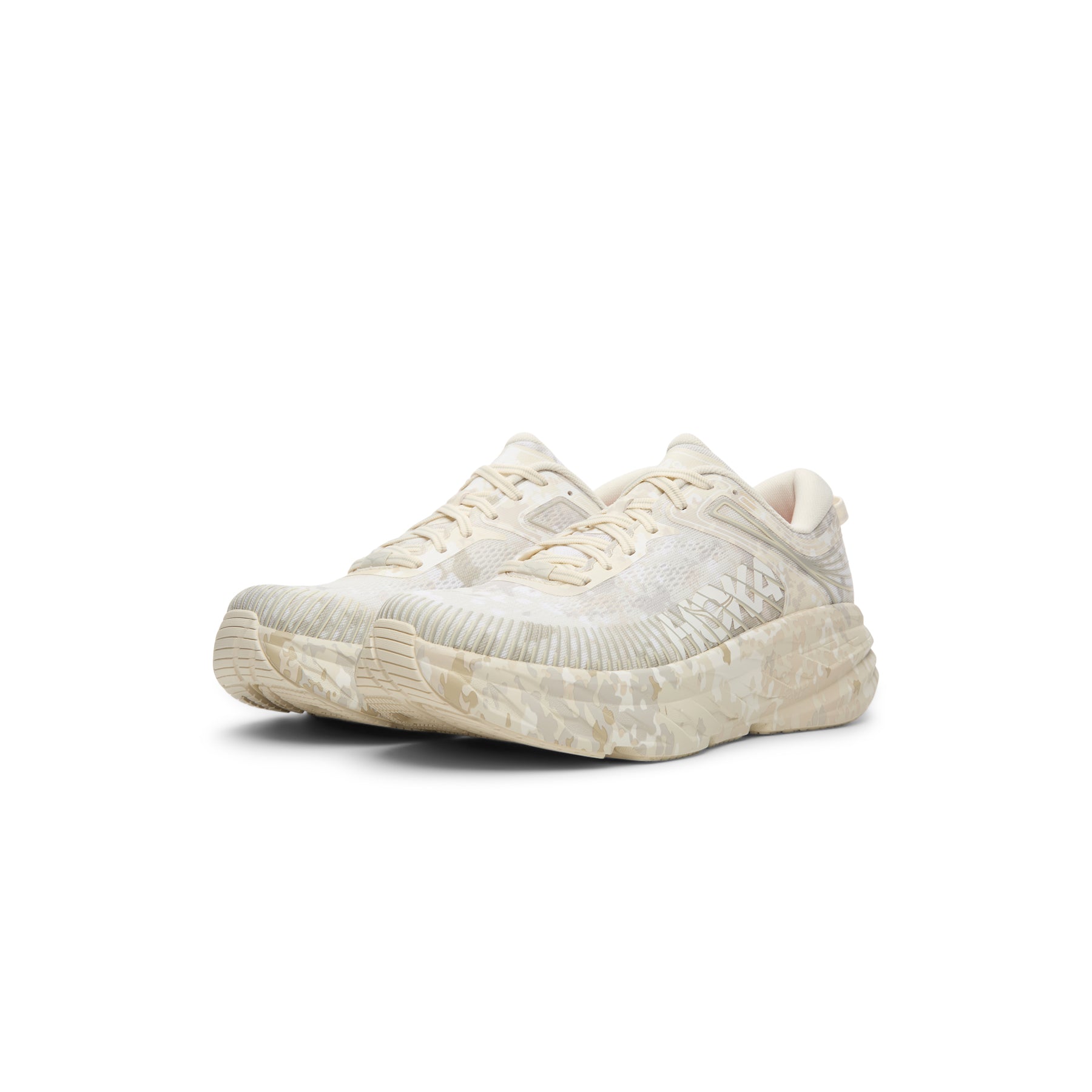 HOKA Bondi 7 Beams (Turtledove/Tidal Foam)