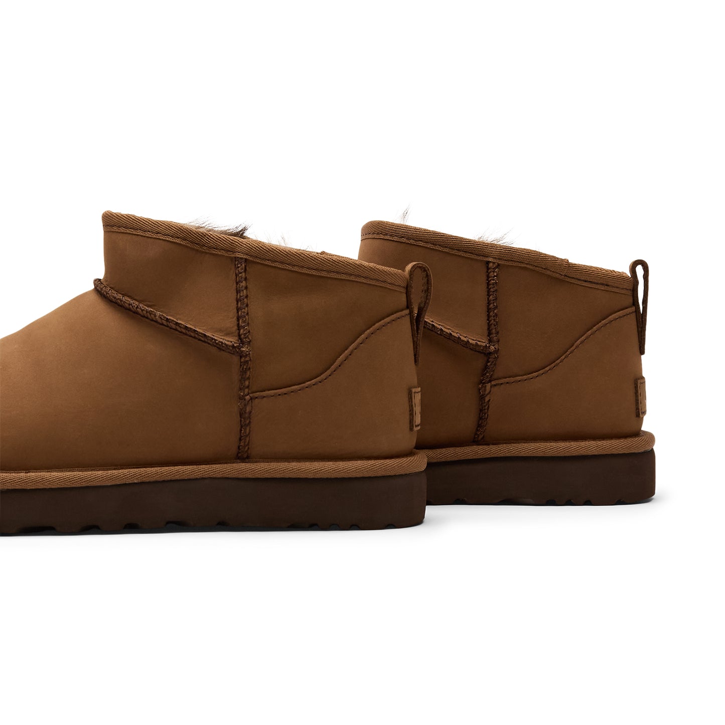 UGG WMNS Classic Ultra Mini Nubuck (Dark Chestnut)