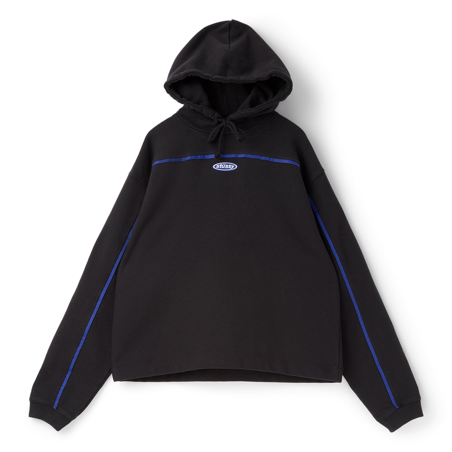 Stussy Oval Pullover Hood (Black)