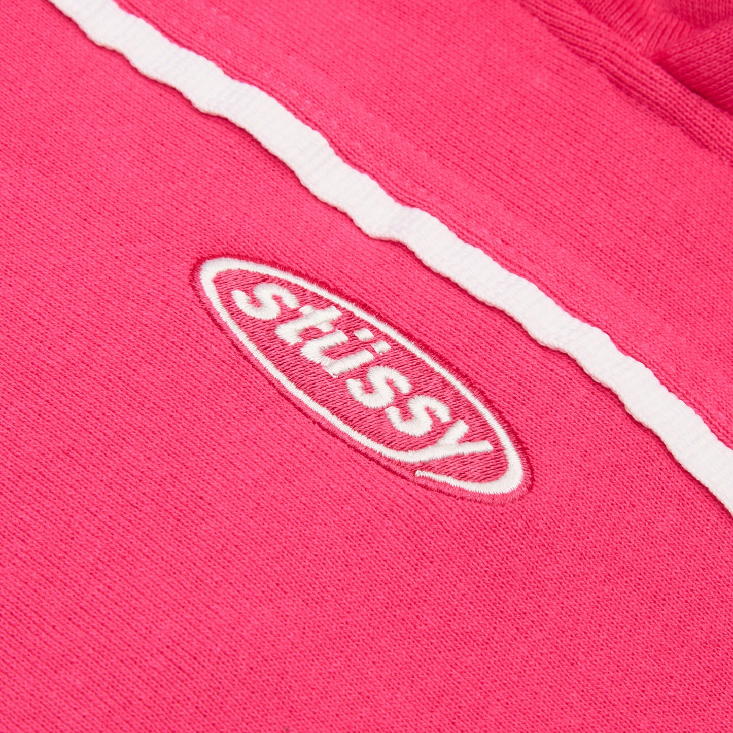 Stussy Oval Pullover Hood (Pink)