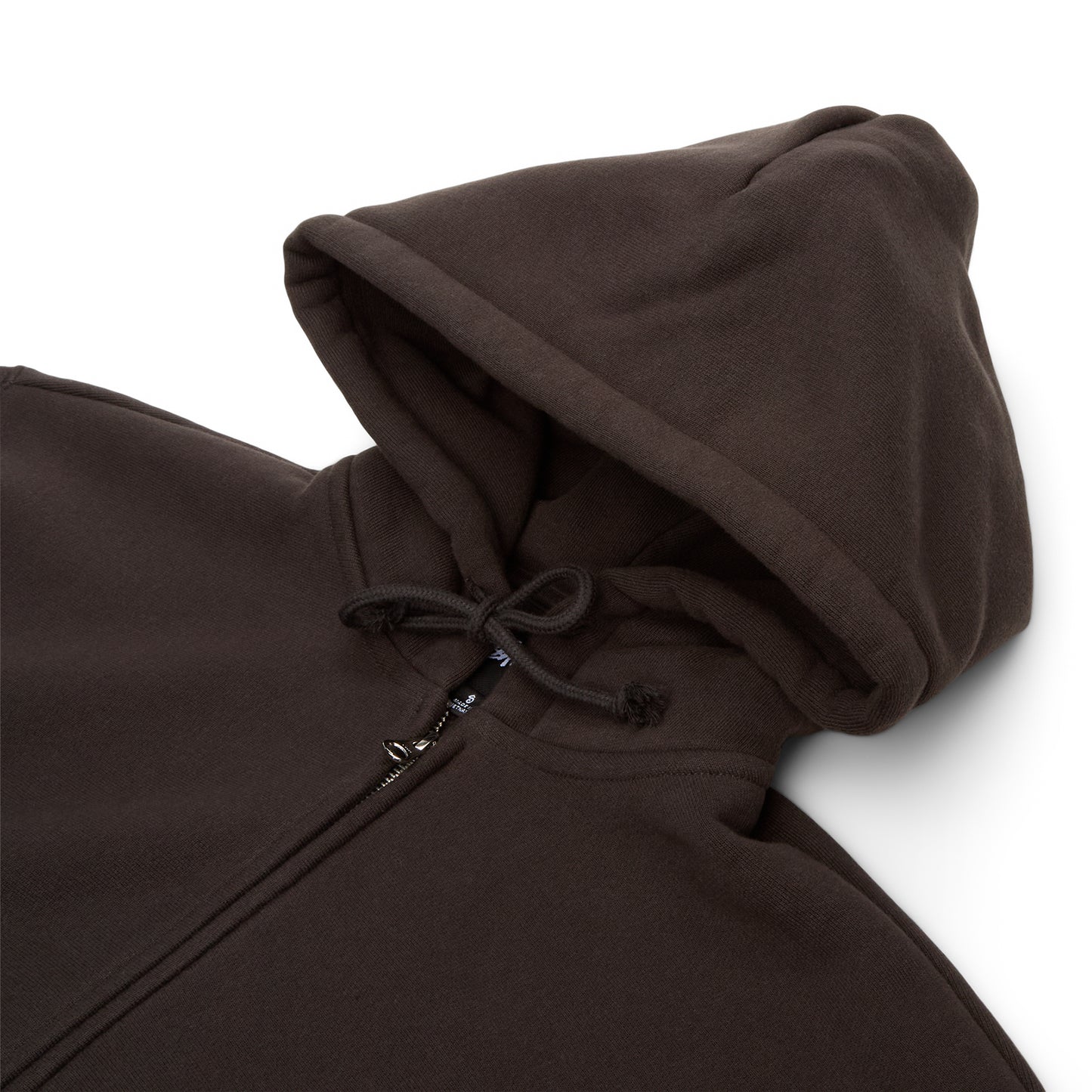 Stussy Cursive Applique Zip Hood (Black)