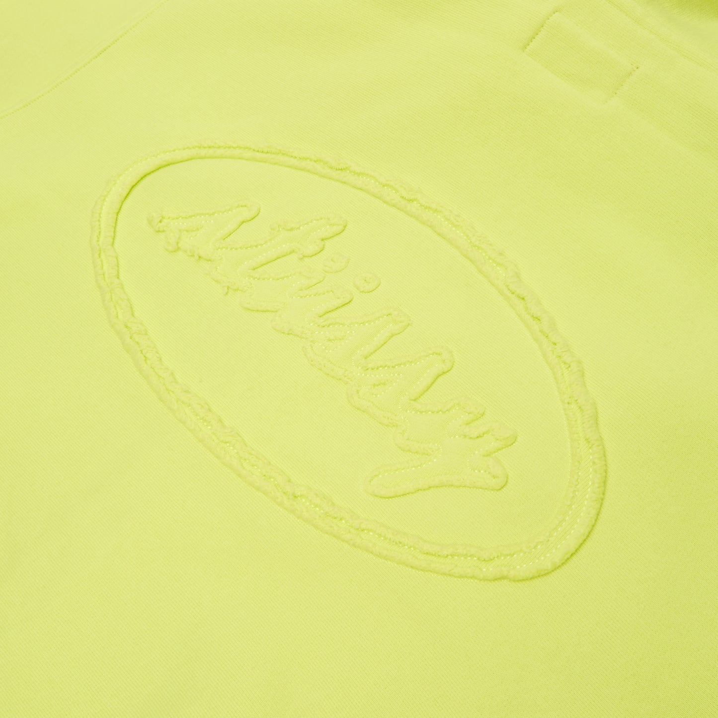 Stussy Cursive Applique Zip Hood (Lime)