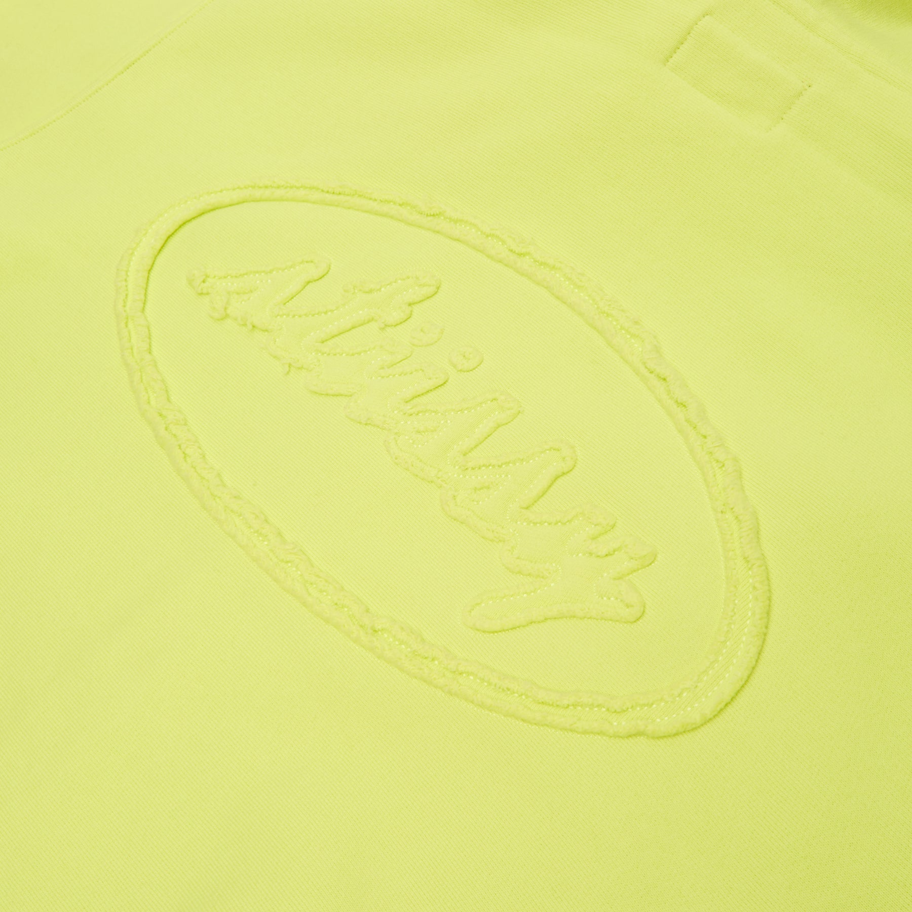 Stussy Cursive Applique Zip Hood (Lime)