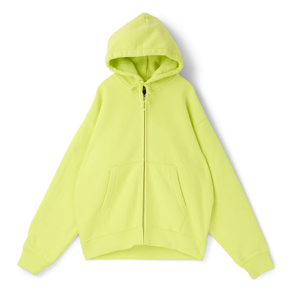 Stussy Cursive Applique Zip Hood (Lime) – CNCPTS