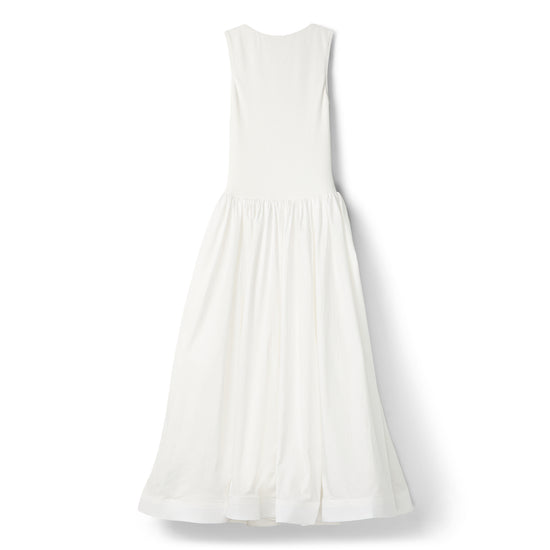 PatBO Merian Knit Midi Dress (Off White)