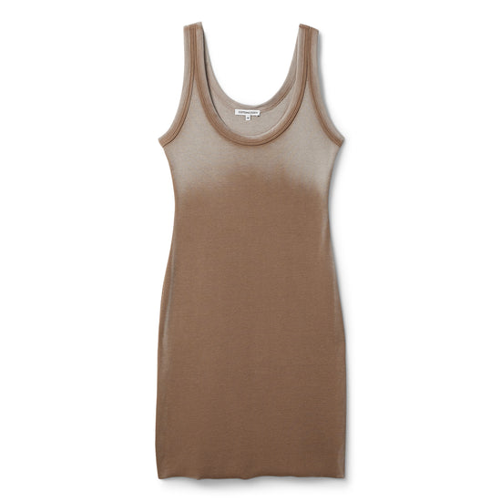 Cotton Citizen Verona Mini Dress (Camel Cast)