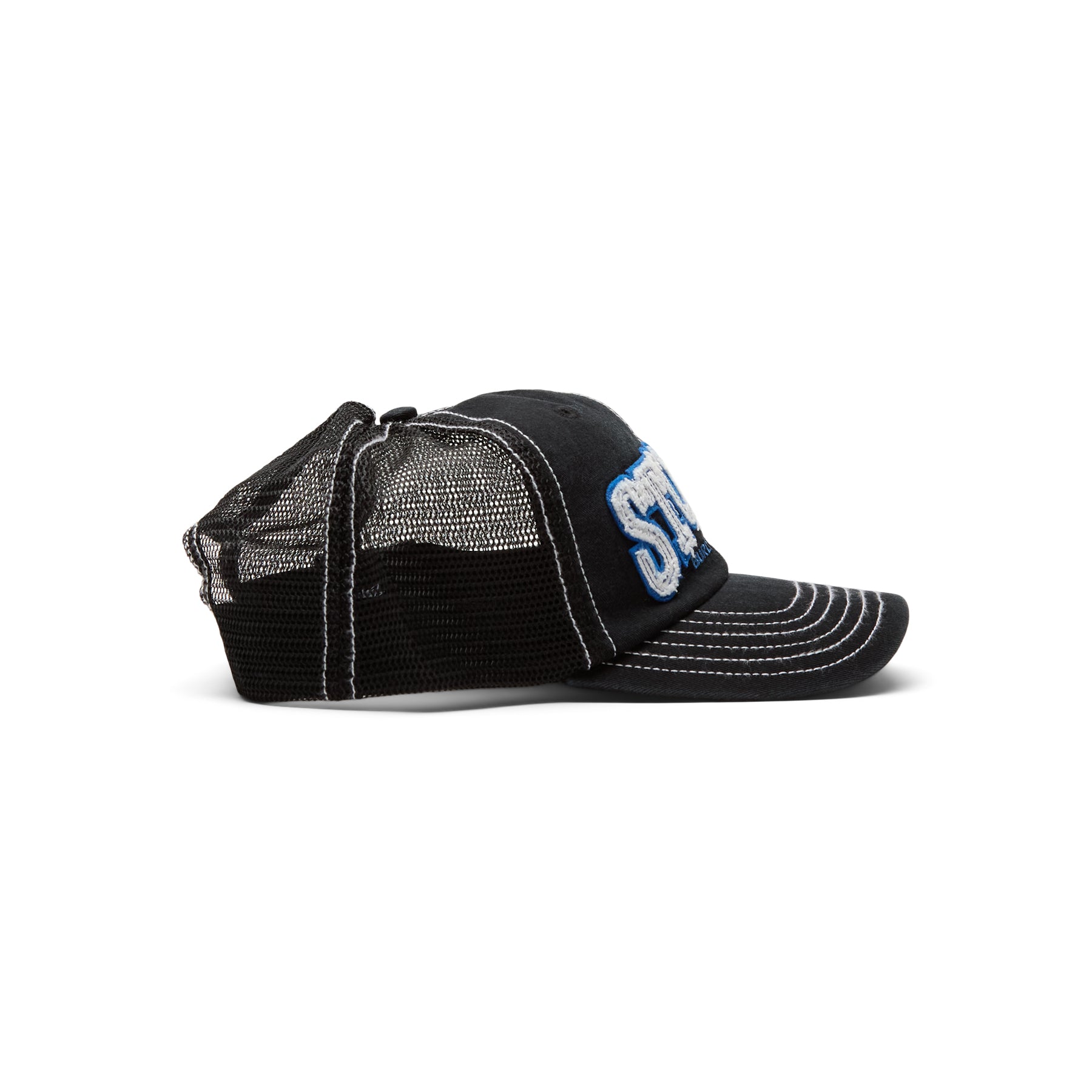 Stussy Md Burly Threads Trucker (Black) – CNCPTS