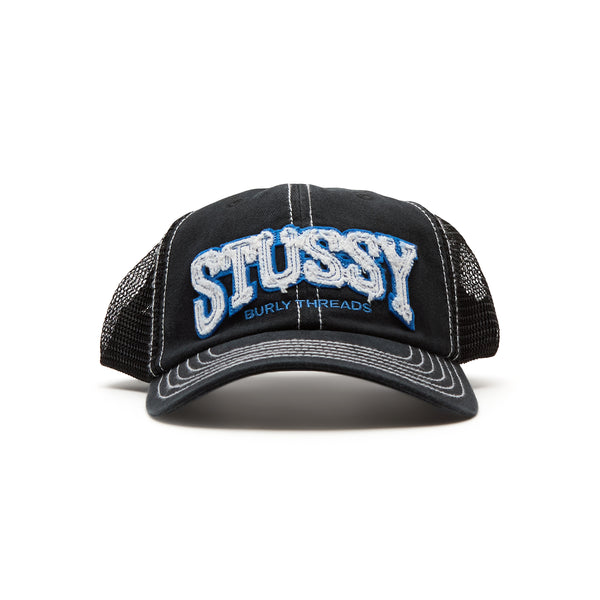 Stussy Md Burly Threads Trucker (Black) – CNCPTS