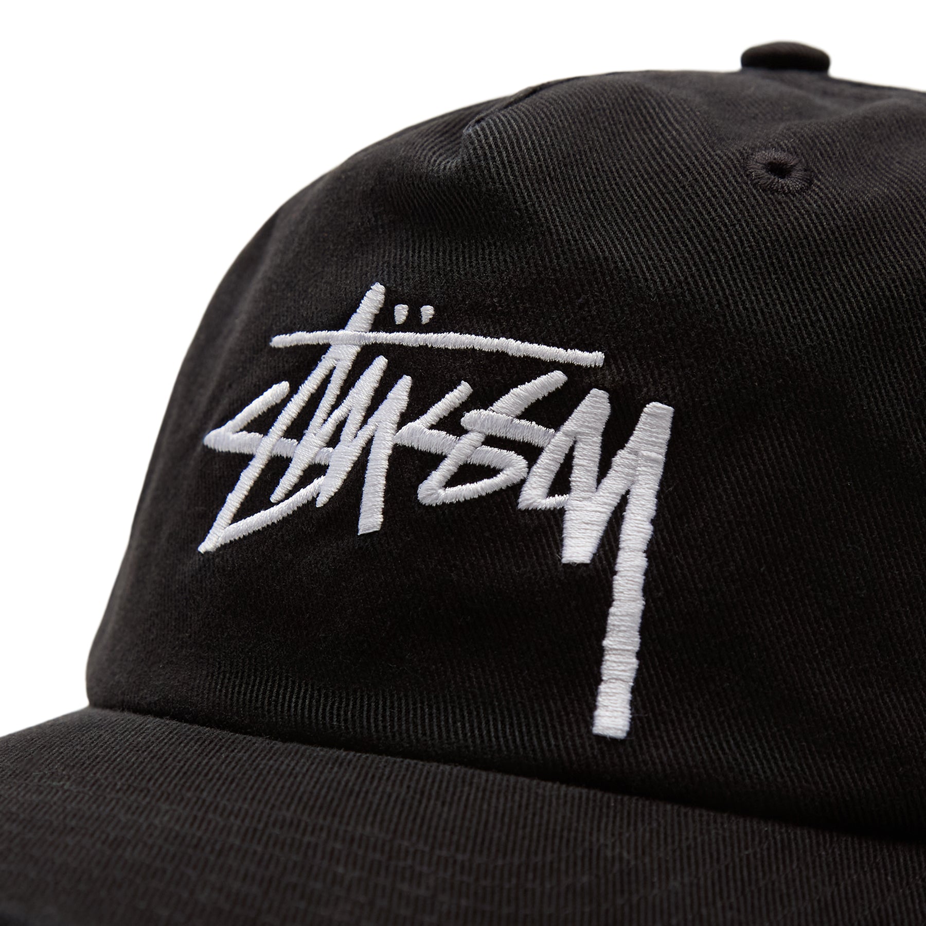 Stussy Big Stock Mid Depth Cap (Black) – CNCPTS