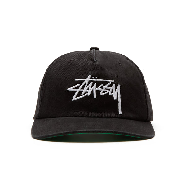Stussy Big Stock Mid Depth Cap (Black) – CNCPTS