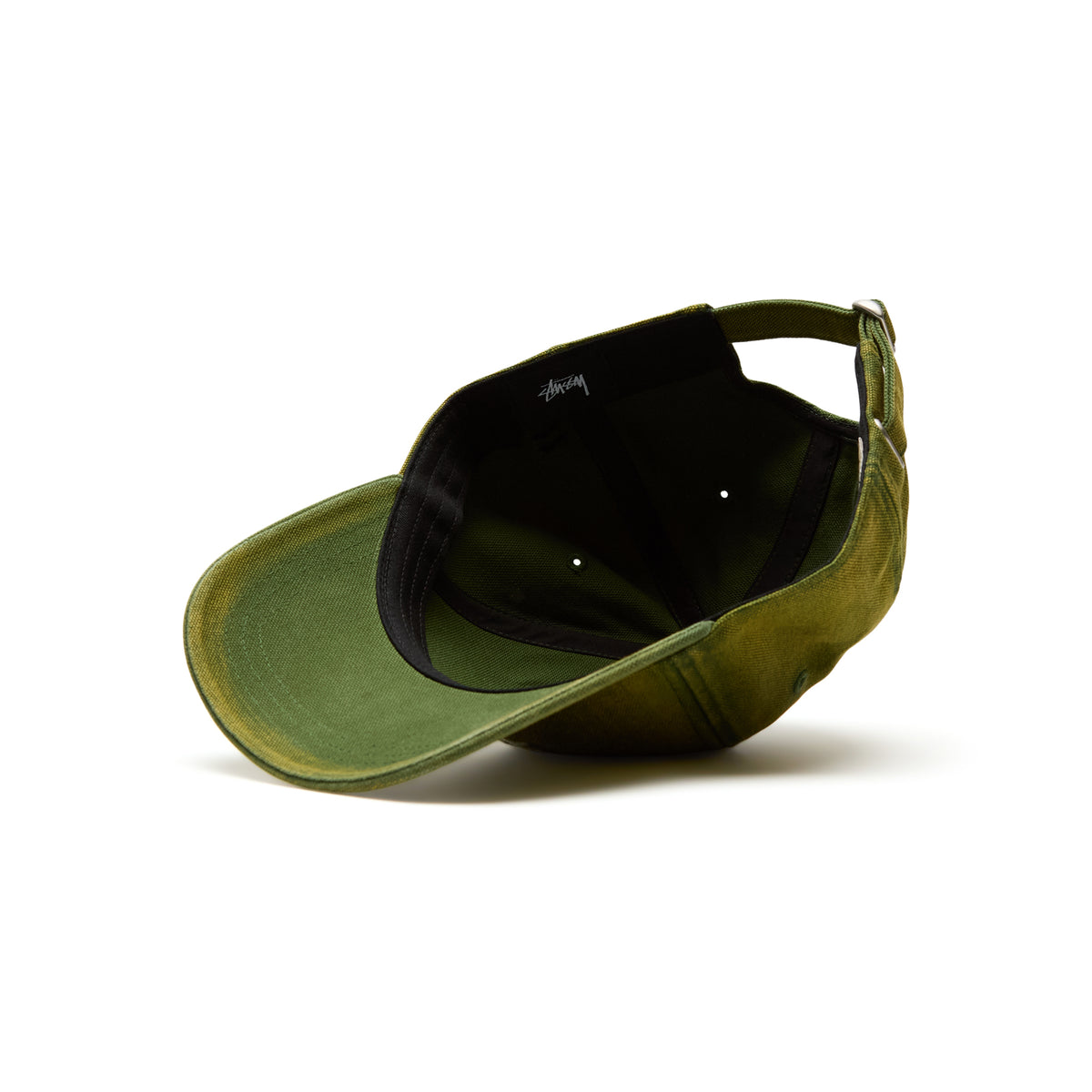 Stussy Lp Washed Basic Canvas Cap (Pine)