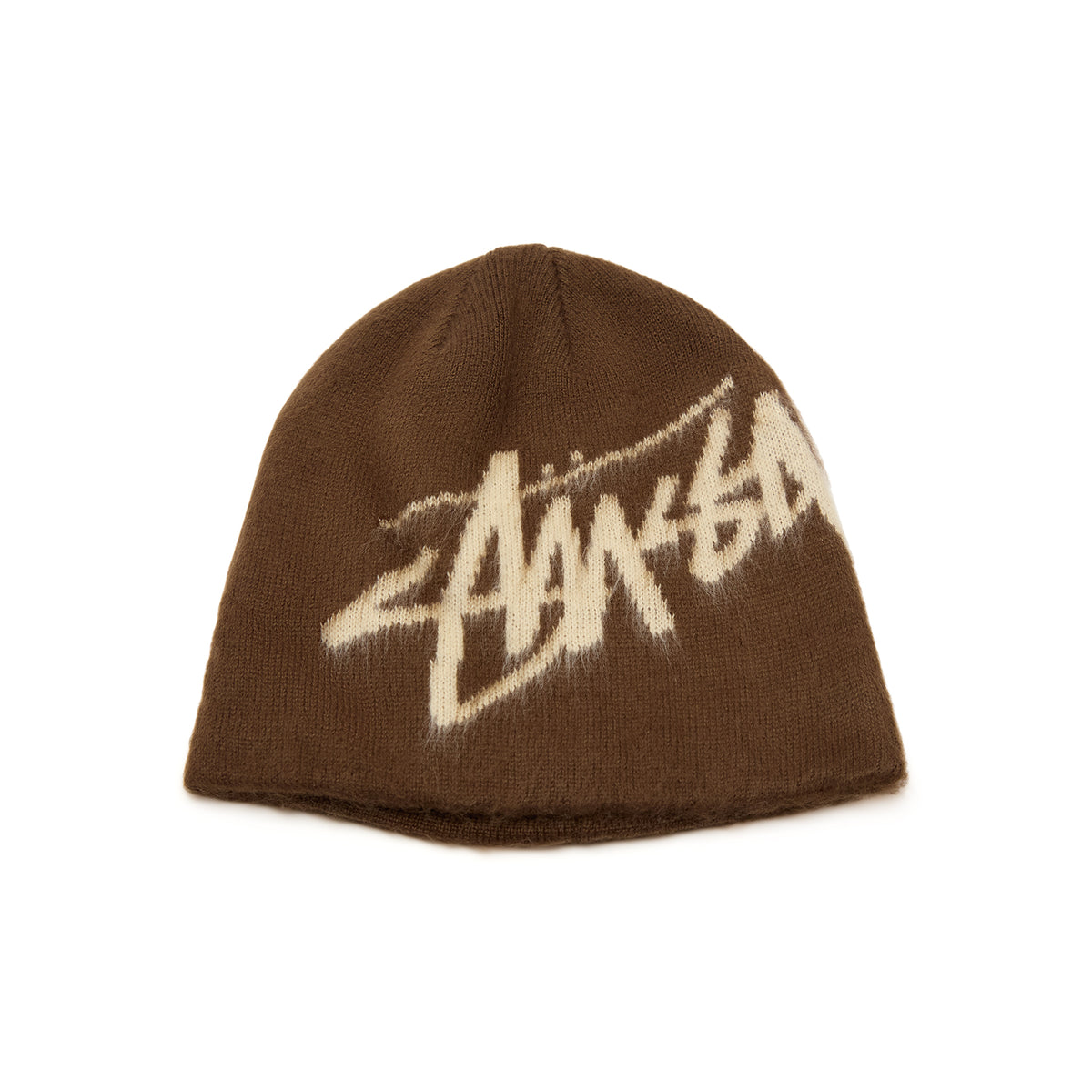 Stussy Brushed Out Stock Skullcap (Brown)