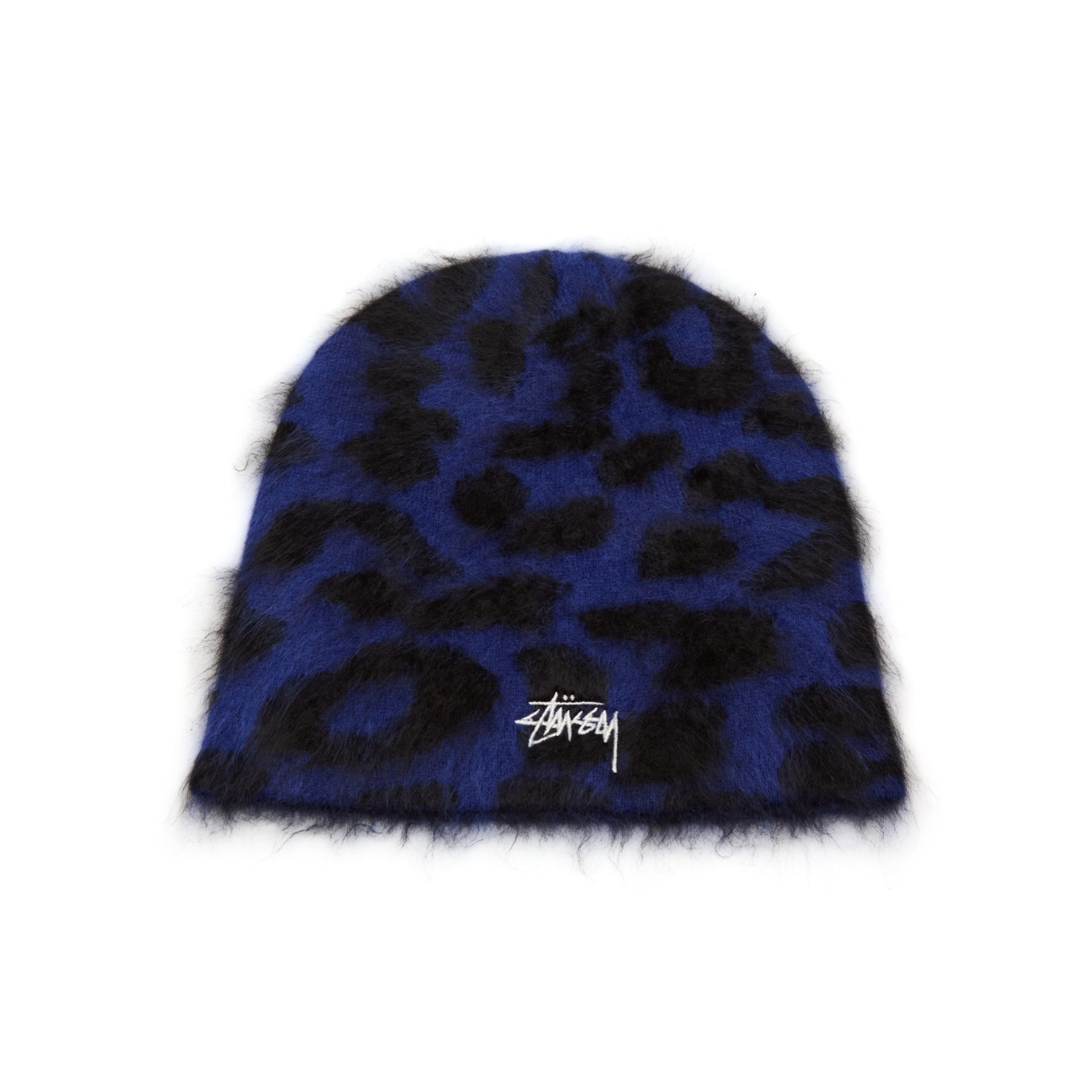 Stussy Cashmere Leopard Skullcap (Royal) – CNCPTS