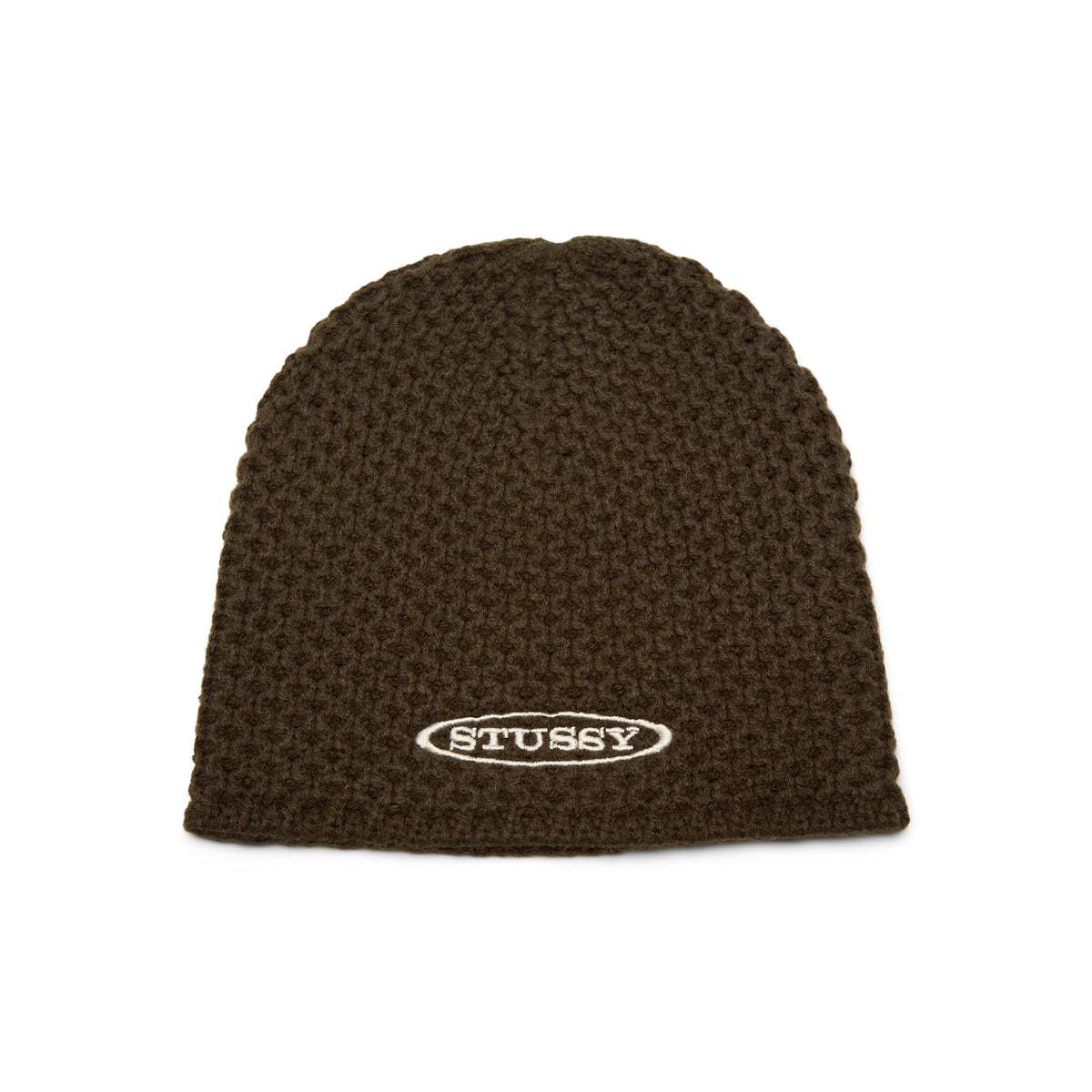 Stussy Textured Knit Skullcap (Olive)