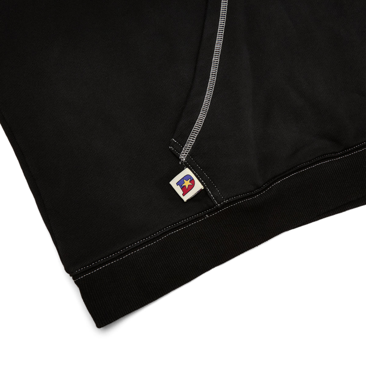 Diet Starts Monday Contrast Stitch Hoodie (Vintage Black)