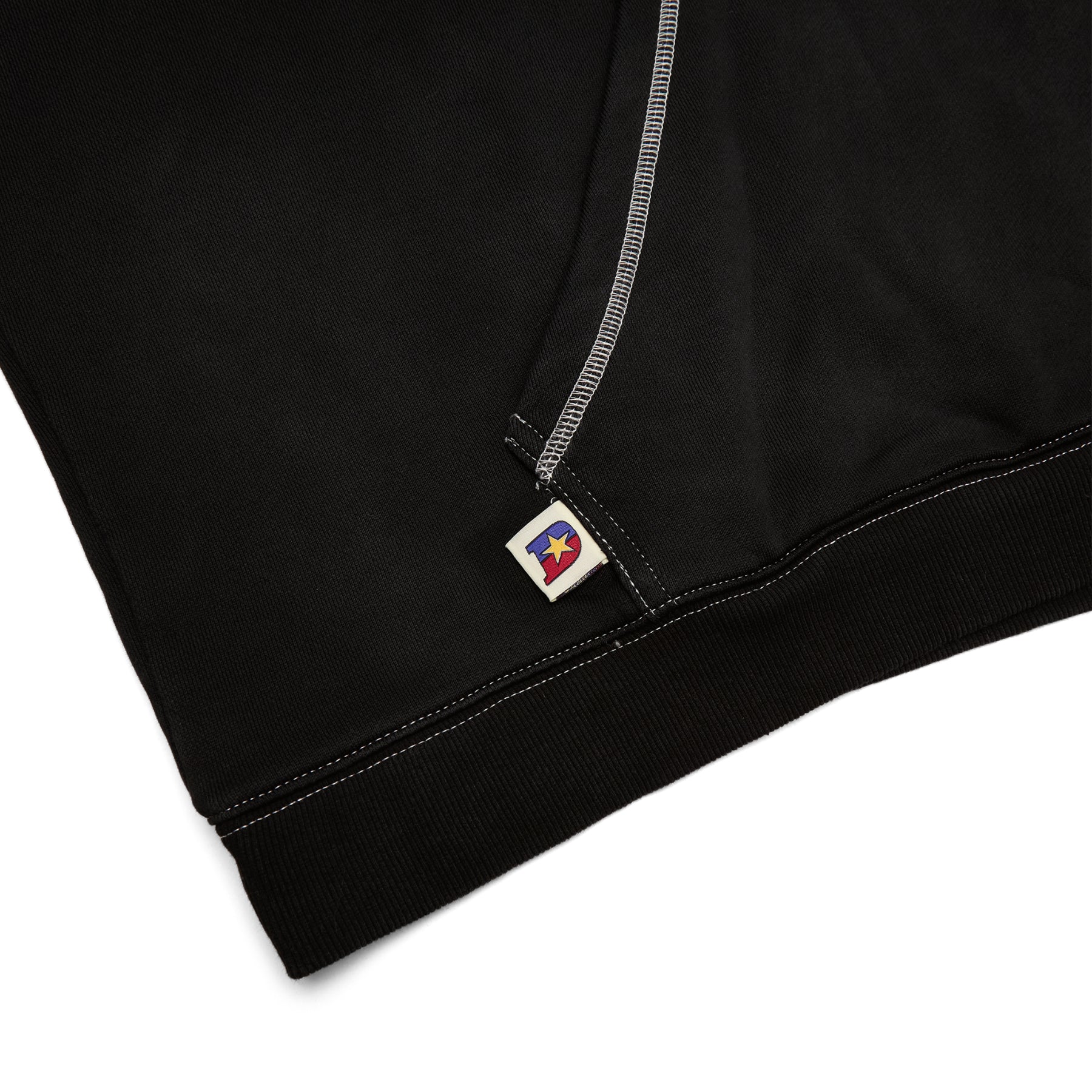 Diet Starts Monday Contrast Stitch Hoodie (Vintage Black)