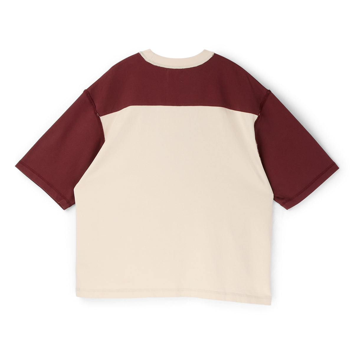 Diet Starts Monday Eagle Yoke Tee (Maroon/Antique White)