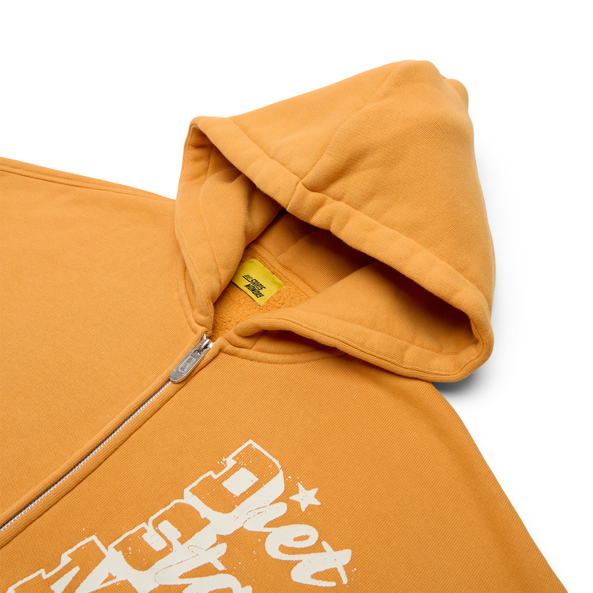 Diet Starts Monday Star Full Zip Sweatshirt (Yellow)