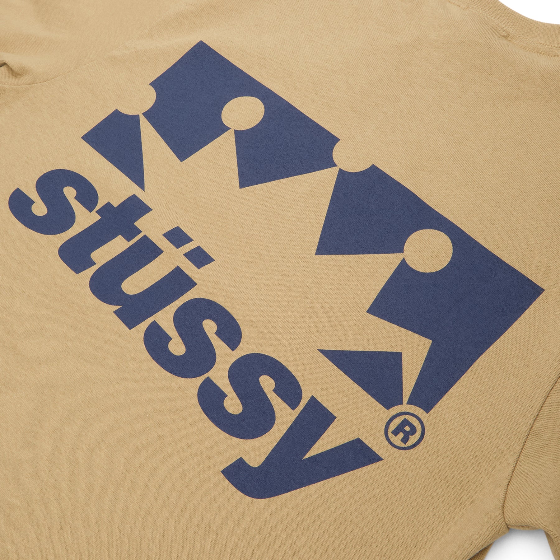 Stussy Box Crown Tee (Khaki) – CNCPTS