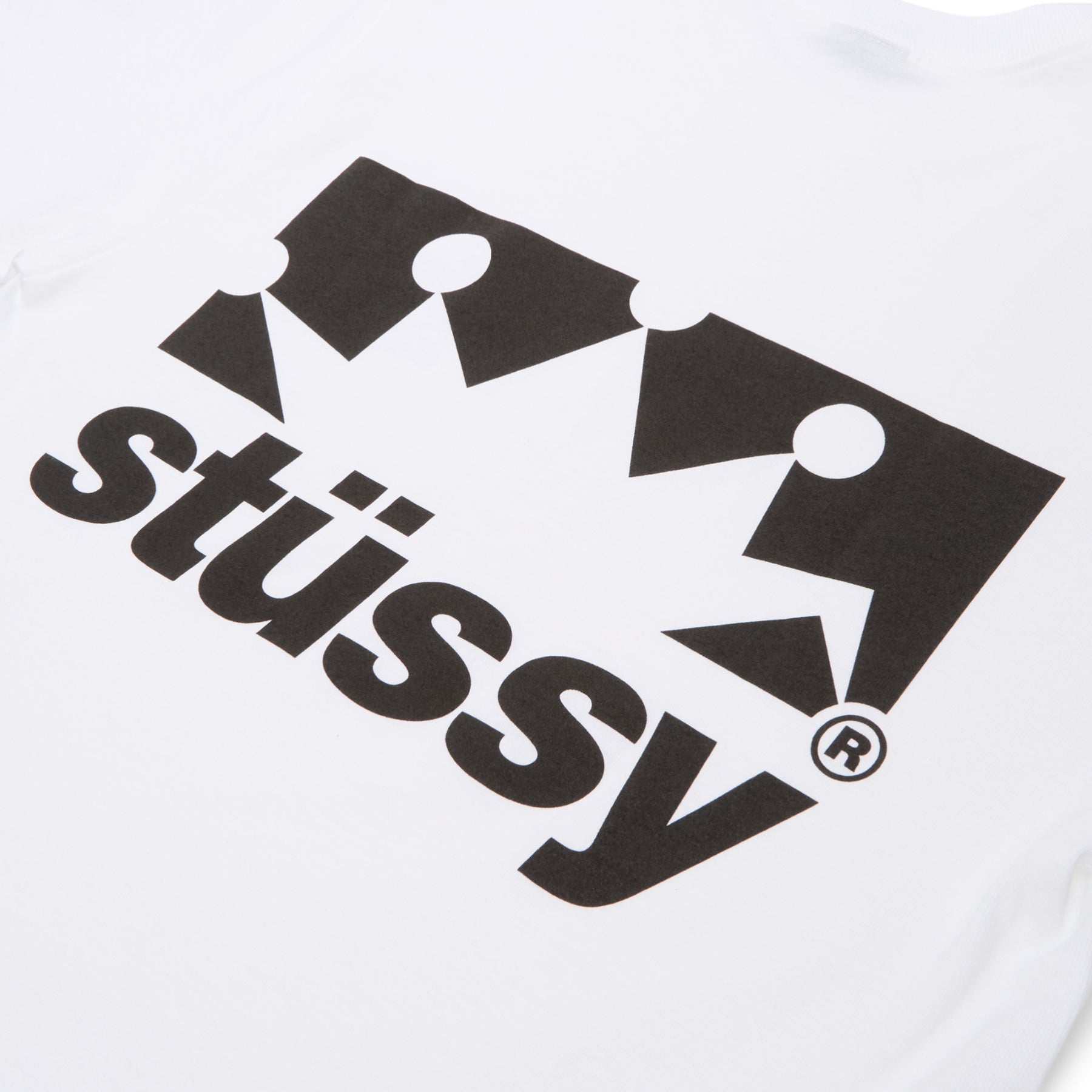 Stussy Box Crown Tee (White) – CNCPTS