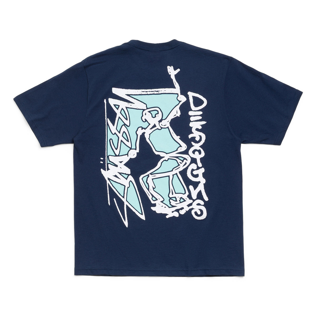 Stussy Smooth Sk8 Tee (Navy)