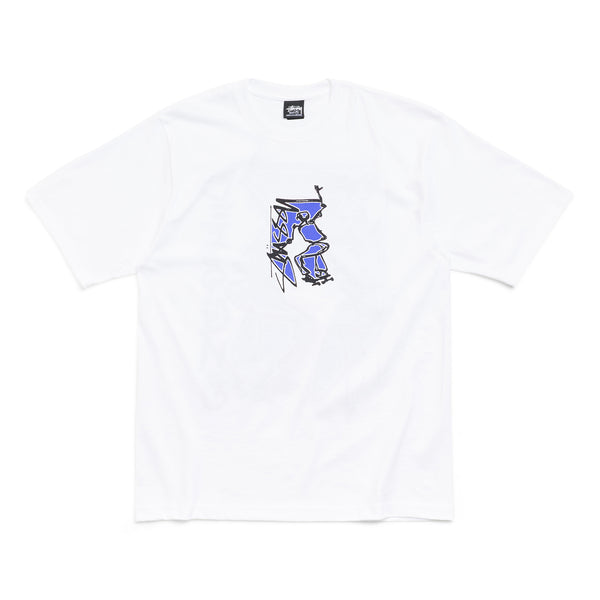 Stussy Smooth Sk8 Tee (White) – CNCPTS