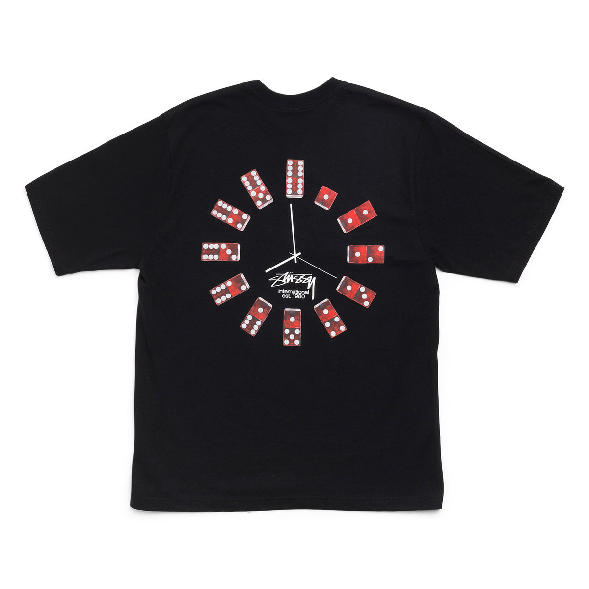 Stussy Dice Clock Tee (Black)