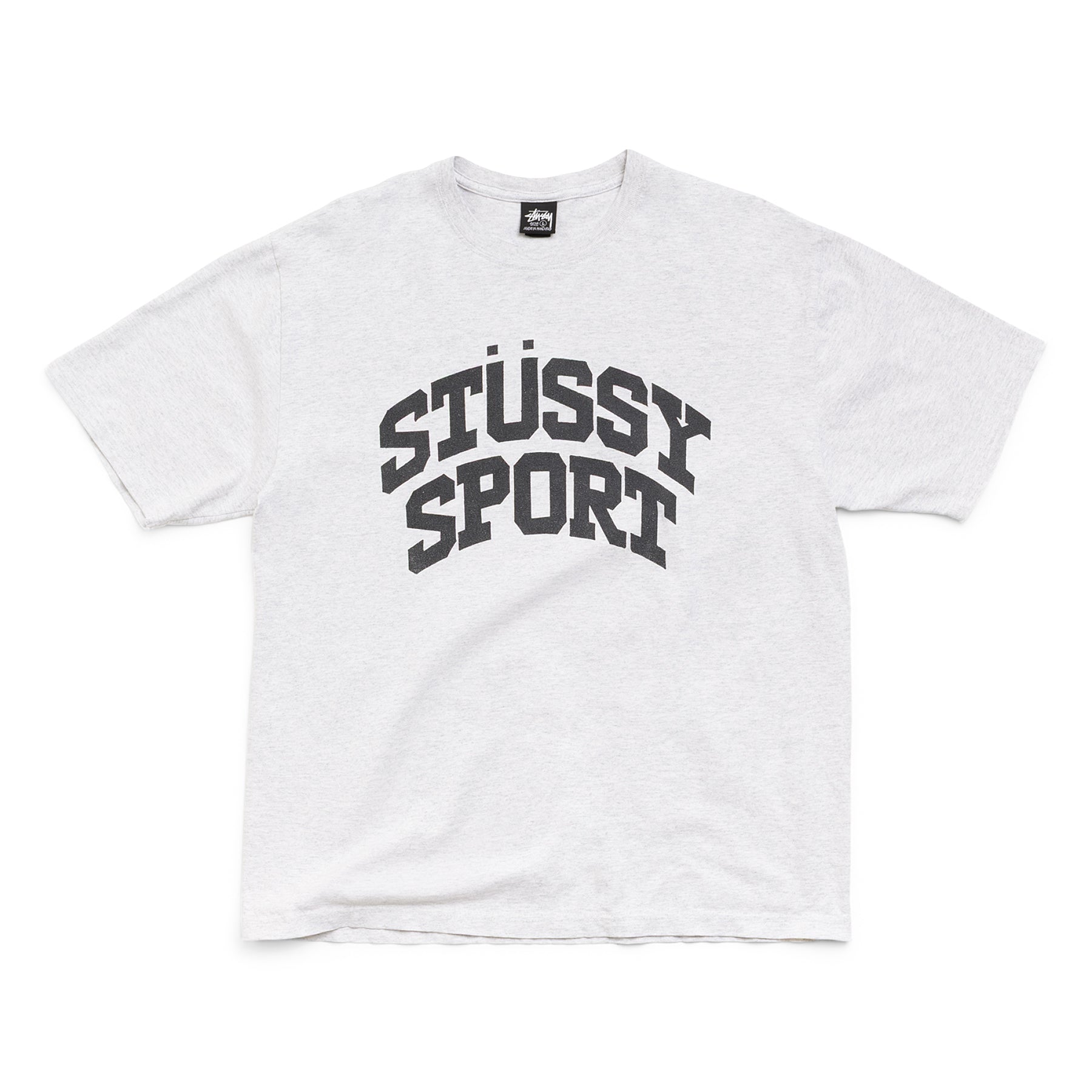 Stussy Block Sport Tee (Ash Heather) – CNCPTS
