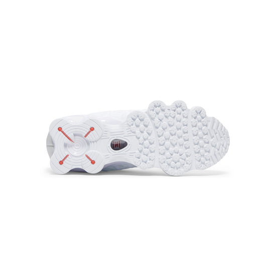 Nike Womens Shox TL (White/Metallic Silver/Max Orange)
