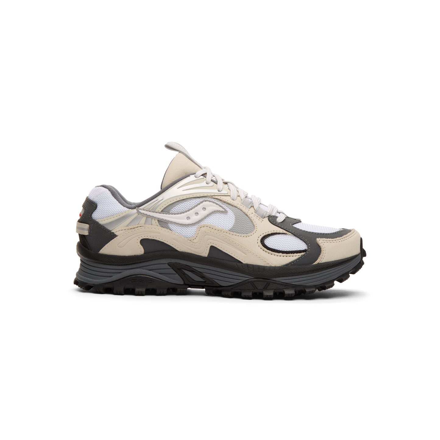 Saucony Grid Aura X (White/Silver)