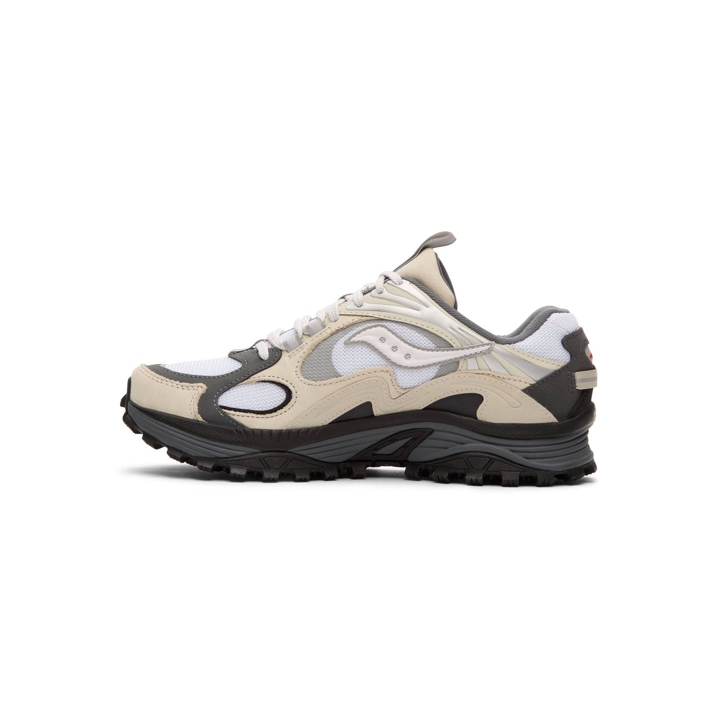 Saucony Grid Aura X (White/Silver)