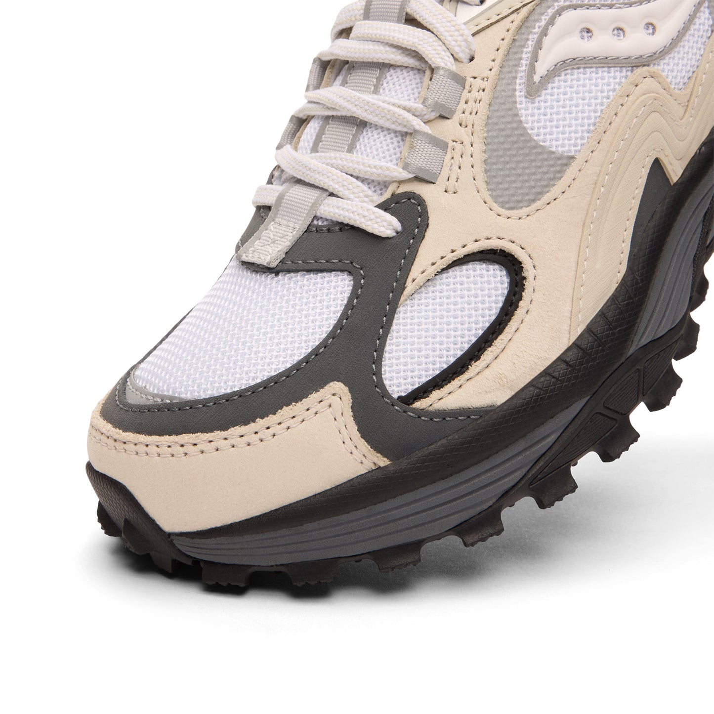 Saucony Grid Aura X (White/Silver)