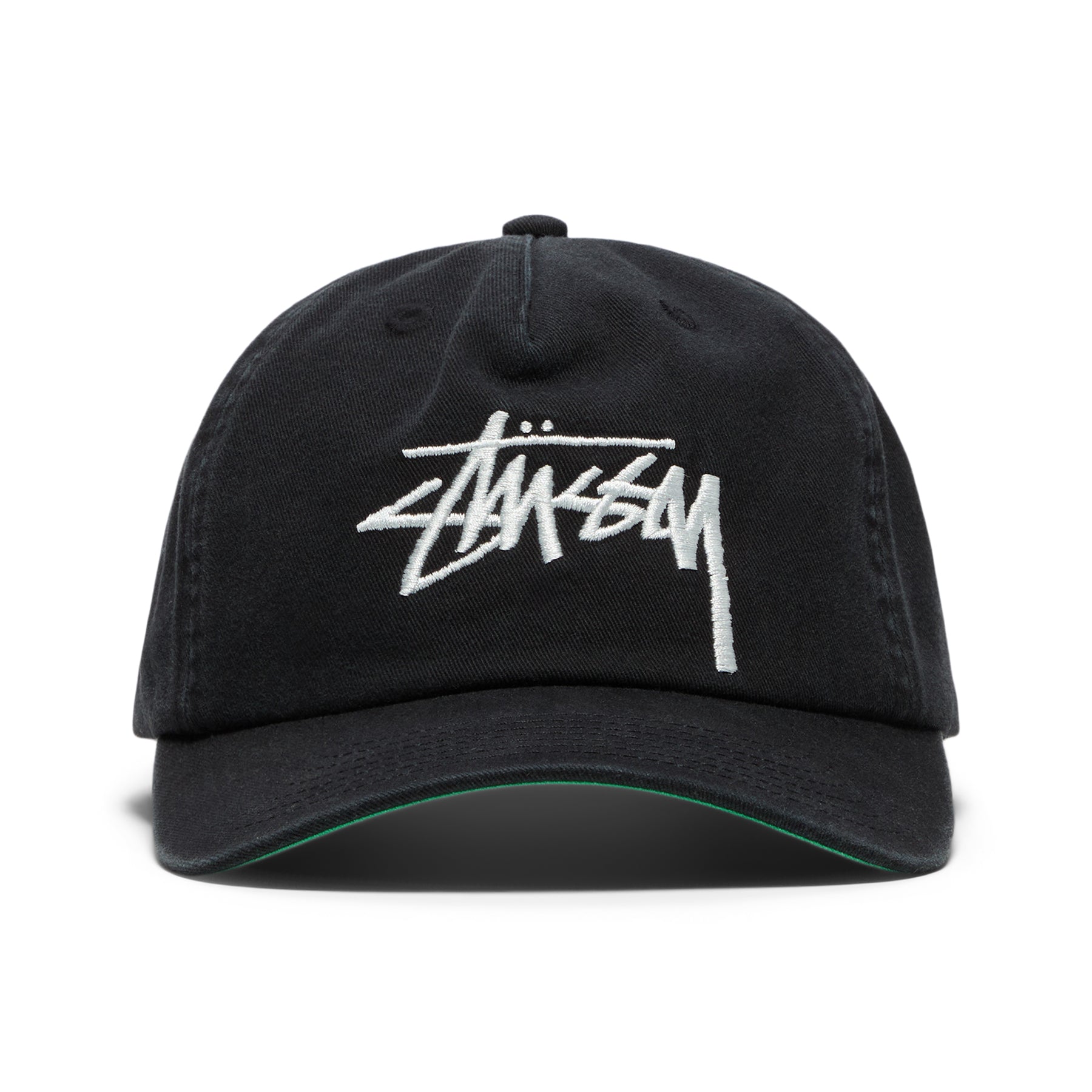 Stussy Big Stock Mid Depth Cap (Shadow Black) – CNCPTS
