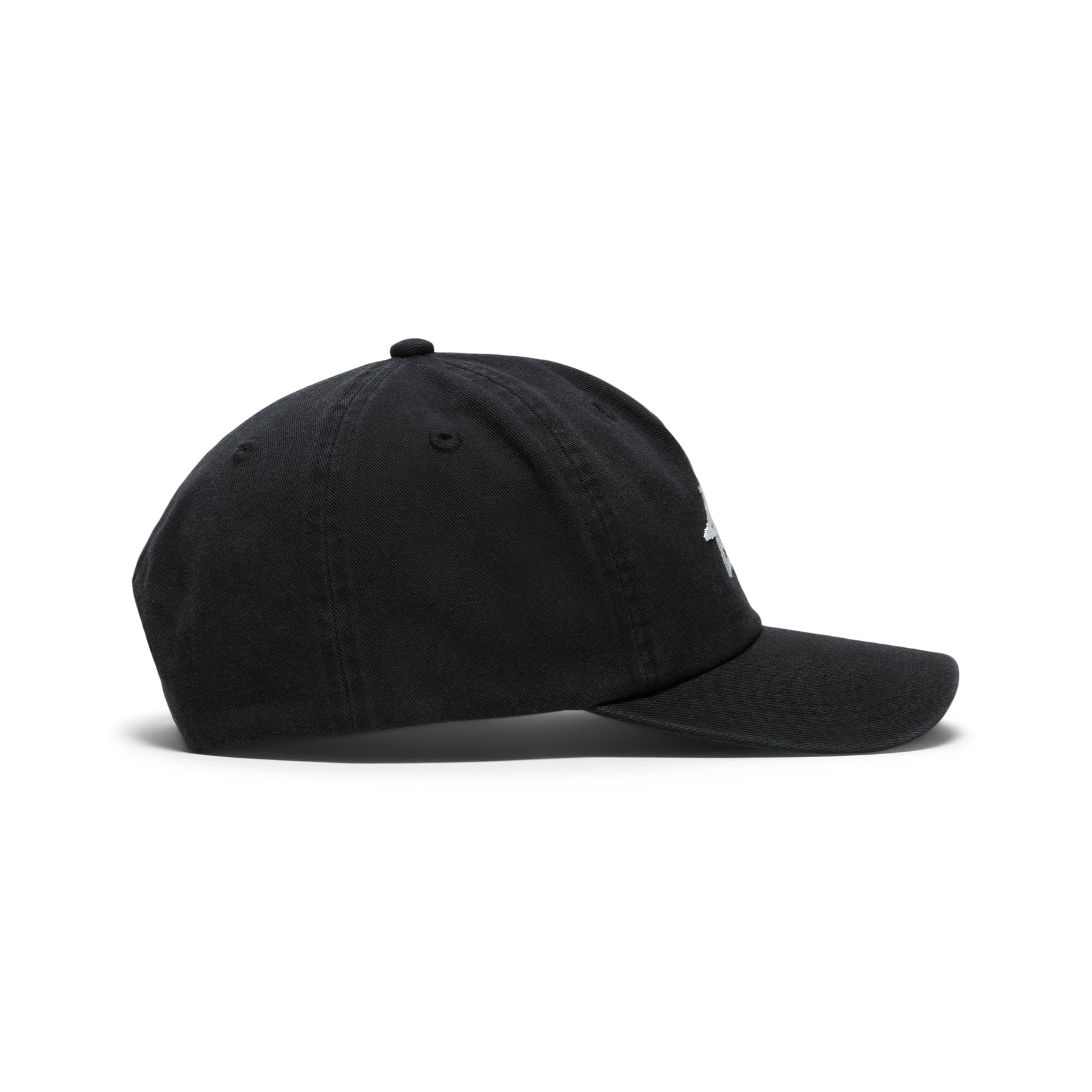 Stussy Big Stock Mid Depth Cap (Shadow Black) – CNCPTS