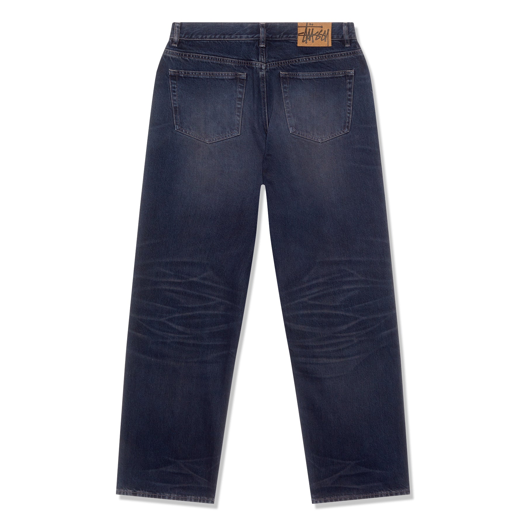 Stussy Big OL Jeans Vintage Wash Denim (Blue)