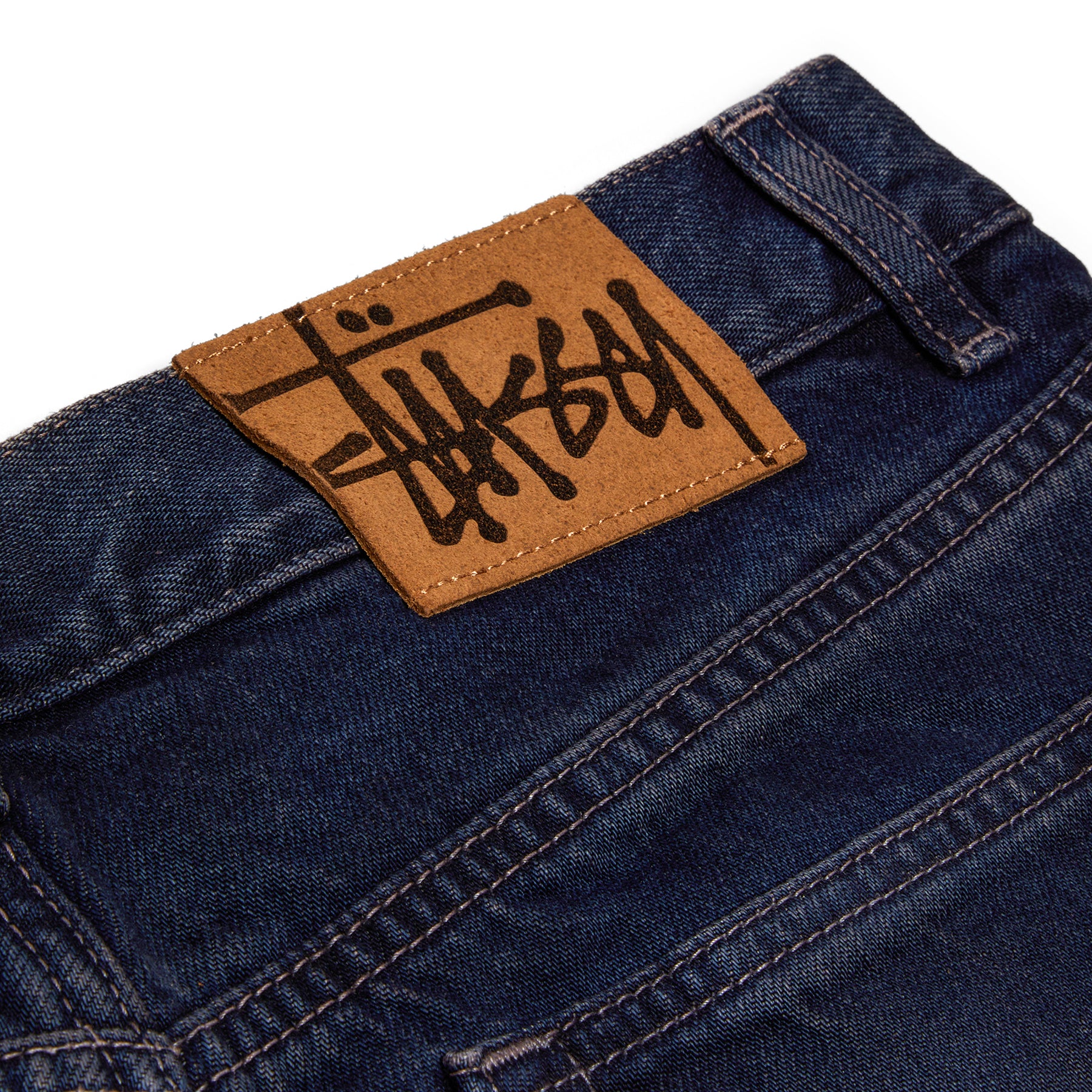 Stussy Big OL Jeans Vintage Wash Denim (Blue)
