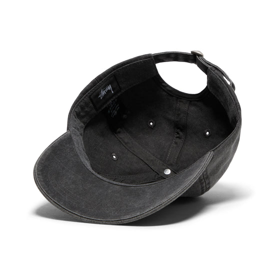 Stussy Basic Washed Low Pro Cap (Charcoal)