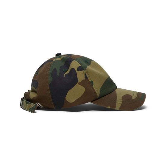 Stussy Basic Washed Low Pro Cap (Woodland Camo)