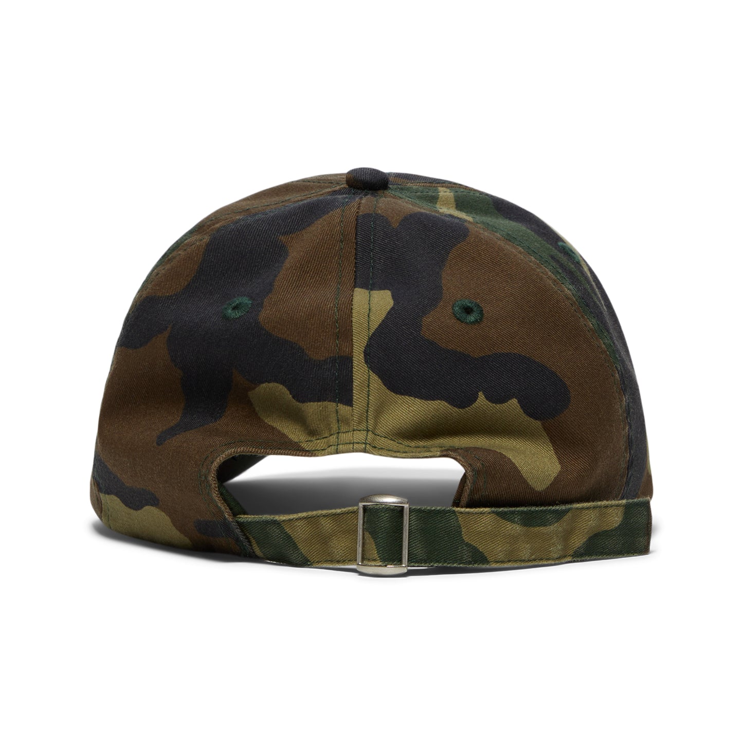 Stussy Basic Washed Low Pro Cap (Woodland Camo)