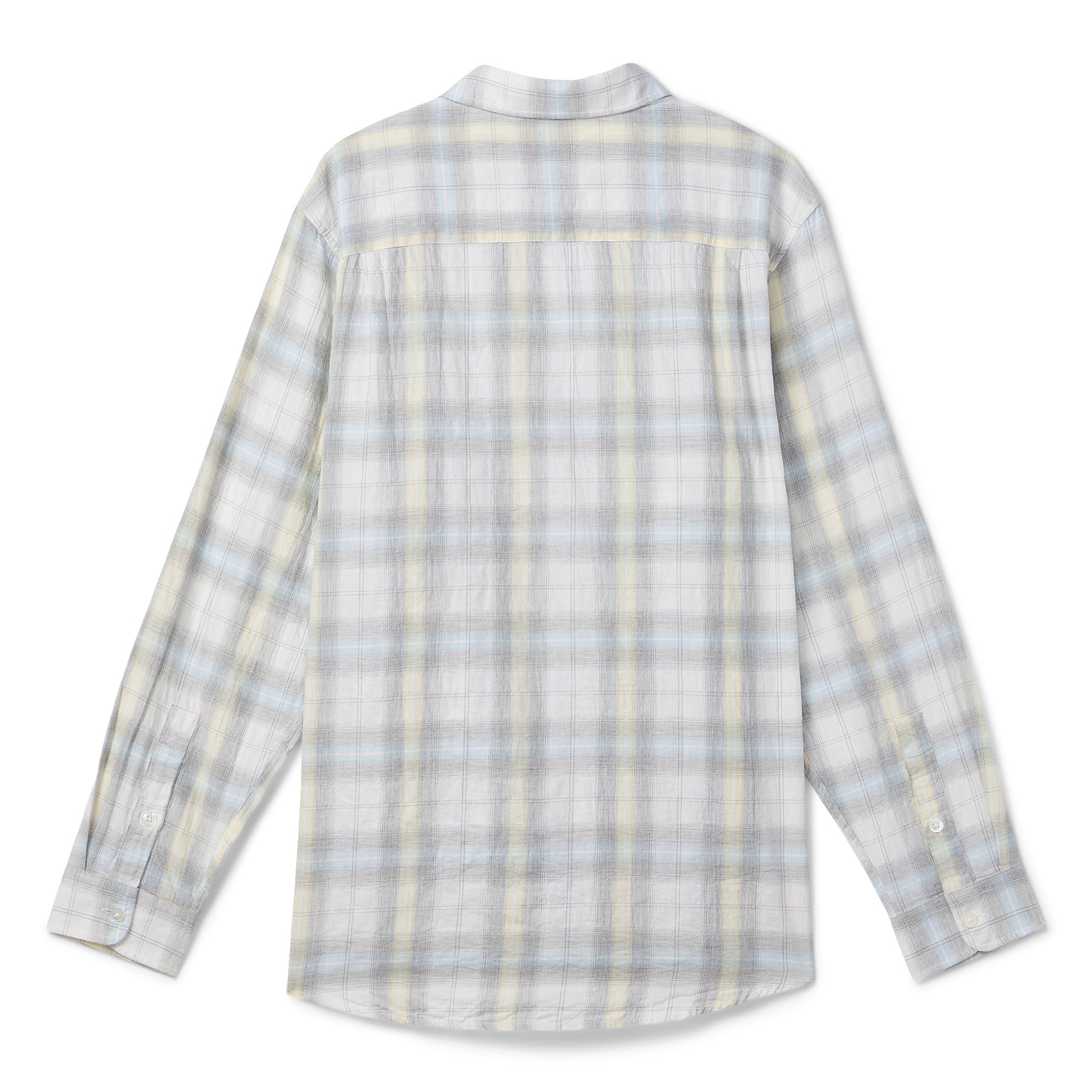 Stussy Beach Plaid Shirt (Off White)