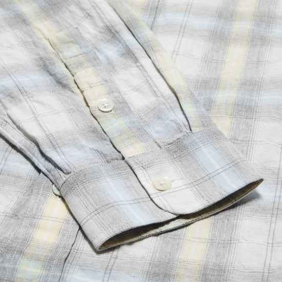 Stussy Beach Plaid Shirt (Off White)